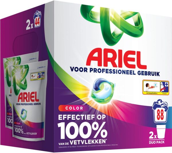 Ariel Professional Formula All-in-1 Colour Protect wascapsules, pak van 44 stuks